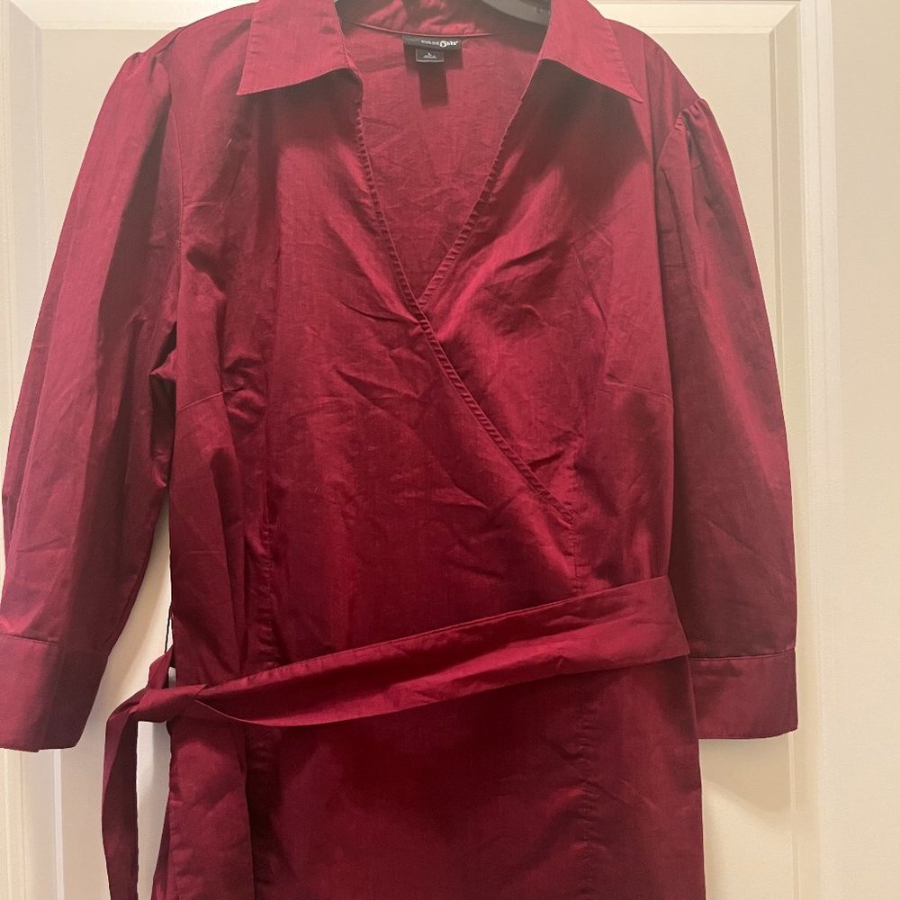 East 5th shirt Burgandy